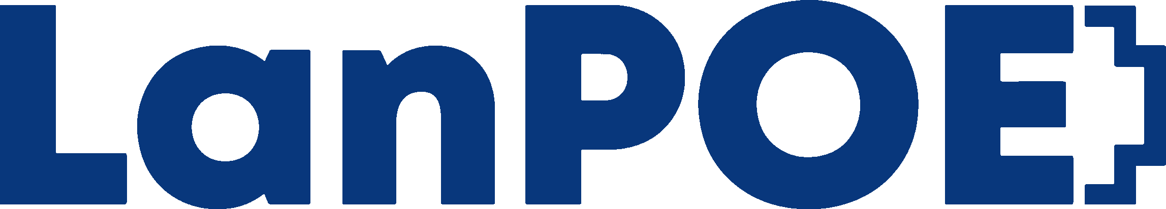 Lanpoe Logo Blue