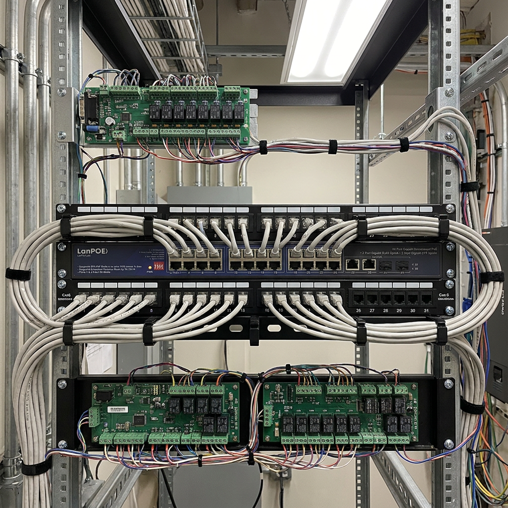 LanPoE 24P-GPOE-300EX 24-Port PoE Switch